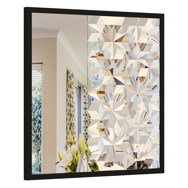 Canora Grey Square Wall Mirror Wayfair.co.uk